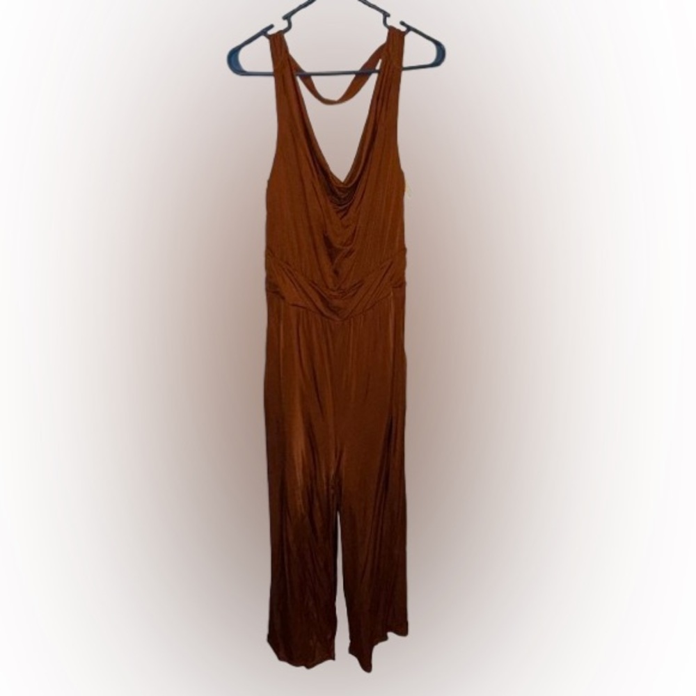 Maeve Jumpsuit from Anthropologie Size Medium - Burnt Orange